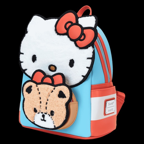 Loungefly Hello Kitty Blue and Red Backpack main image 4